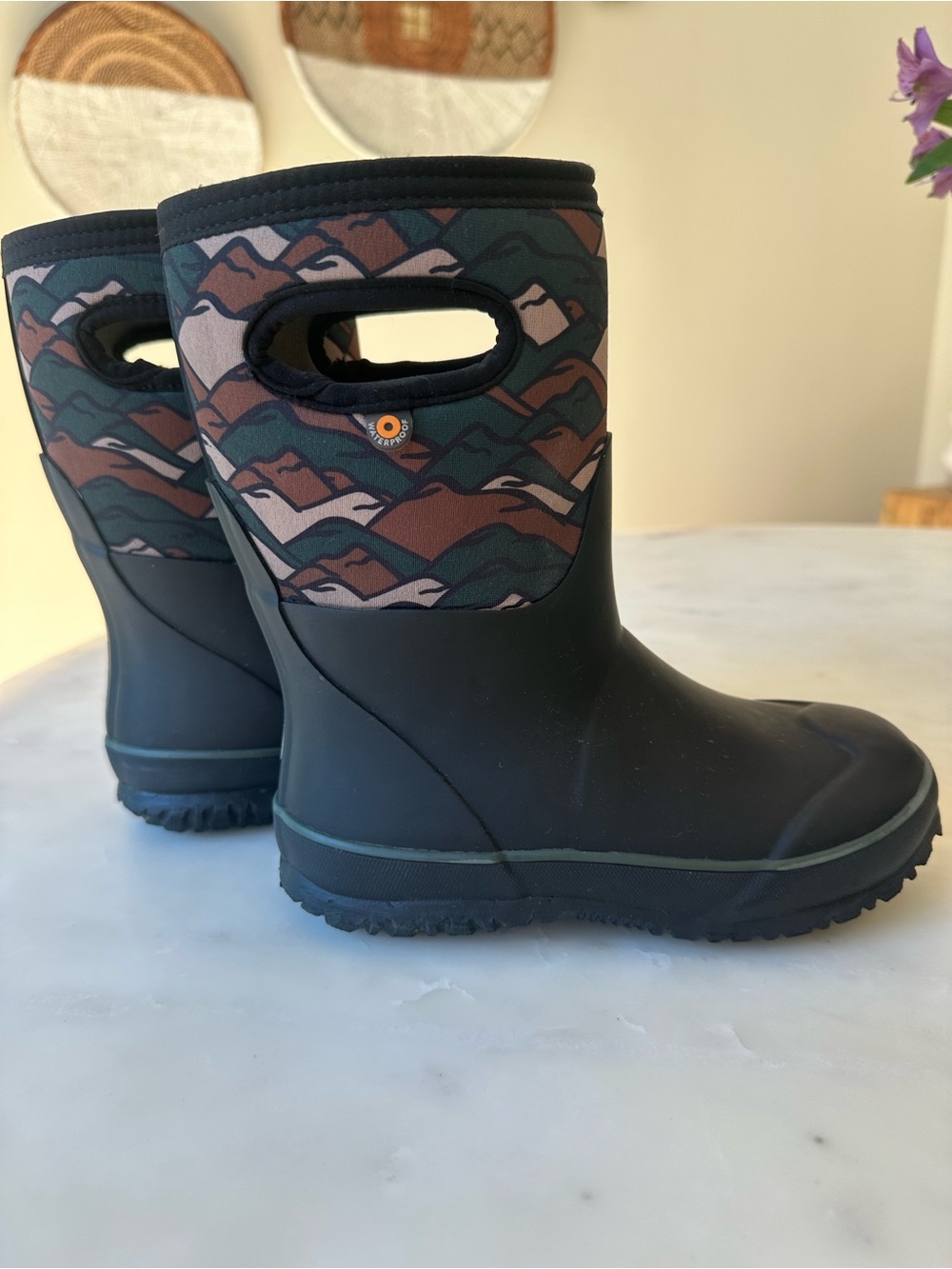 Camo Bogs Waterproof Boots Youth 1